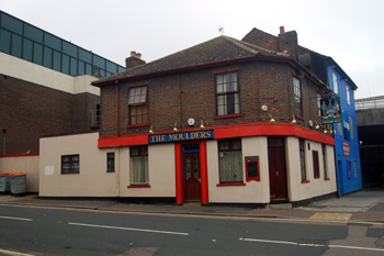 The Chobham Street frontage of the Moulders Public House July 2008